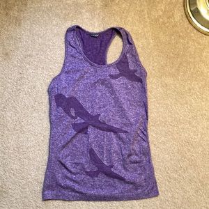 Oiselle Flyte tank, purple, size medium